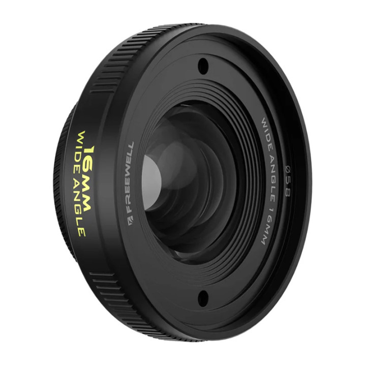 Lente gran angular Freewell FW-SH-17WAN de 16 mm con montura de 17 mm