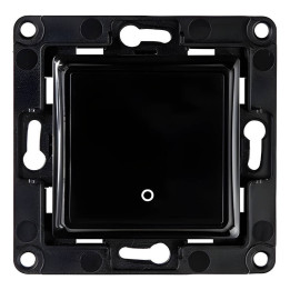 Shelly Wall Switch 1 Button (Black) - Wallswitch1Black