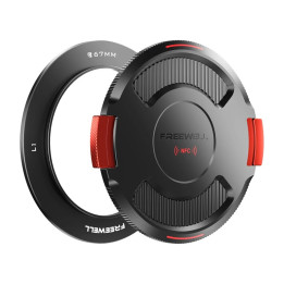 Freewell FW-L1-BL67 Anillo base de 67 mm con tapa NFC para sistema VND de bloqueo real