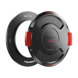 Freewell FW-L1-BL62 Anillo base de 62 mm con tapa NFC para sistema VND de bloqueo real