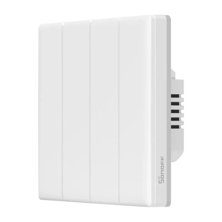 Interrupteur mural tactile WiFi intelligent Sonoff TX T5 4C (4 canaux)