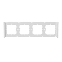 SONOFF M5-4C-80-FW Cadre pour interrupteur M5 80 Quadruple 4 volets blanc