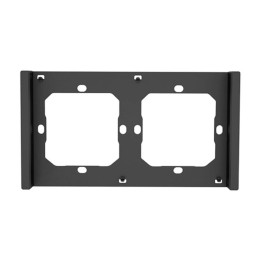 SONOFF M5-2C-80-F Cadre pour interrupteur M5 80 double 2 volets (graphite/noir)