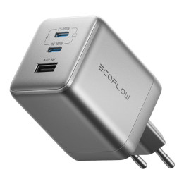EcoFlow RAPID Pro 100W GaN Charger, 2xUSB-C, 1xUSB-A, EFA-100W-GAN-CHARGER