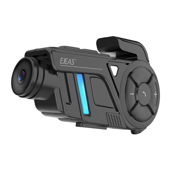 Домофон на мотоцикле с рекордером EJEAS K1Pro+