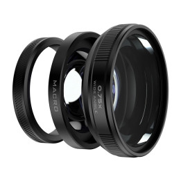Lente gran angular macro 2 en 1 Freewell para FUJI X100VI/X100V FW-FU-XMWA-B