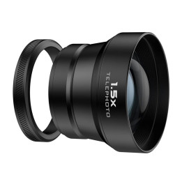 Freewell FW-FU-XTP-B Téléobjectif 1,5x pour Fuji X100VI/X100V (Noir)