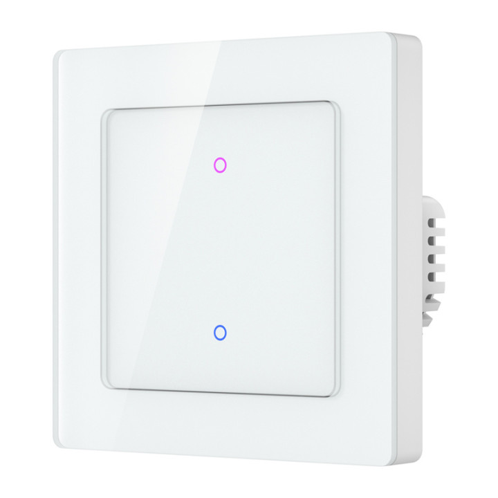 Avatto TS20-EU-W2 WiFi Touch Light Switch, 2-Channel, White