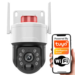Caméra extérieure 5MP Zoom optique 30x WiFi PoE ONVIF TUYA