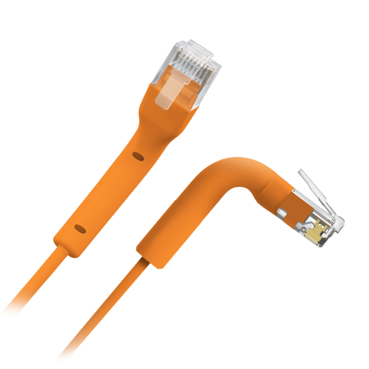 Kabel krosowy SAFIRE UTP6A-FLEX-05O Cat6A UTP 0,5 m niebieski — kabel sieciowy High Speed Ethernet
