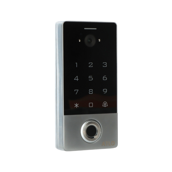 ATLO ATLO-KRMFW-VD-856-TUYA Smart Wi-Fi Video Door Lock with Intercom, Tuya Compatible