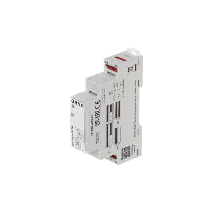 ORNO OR-PRE-453/UNI Реле времени 230V