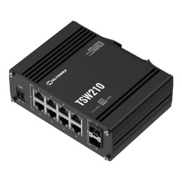 Teltonika TSW210 Industrial Switch 8-Port + SFP