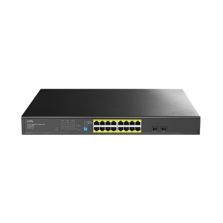 CUDY GS1020PS2 16-Port PoE Switch with SFP