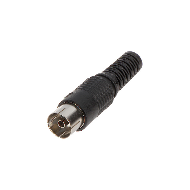 IEC Socket GJS - Conector de entrada de alimentación hembra estándar, blanco
