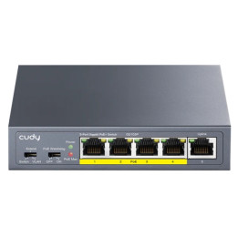 CUDY GS105P PoE Switch 5-Port (4 PoE)