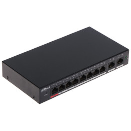DAHUA S4100-8ET2GT-96-C PoE+ коммутатор 96W 8 портов