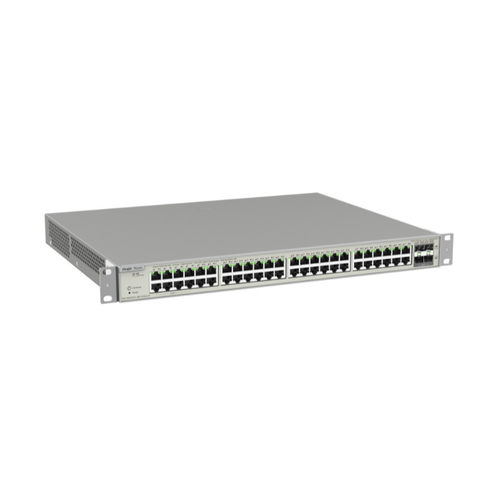 REYEE RG-NBS5200-48GT4XS-UP Commutateur PoE+ Géré 48 ports
