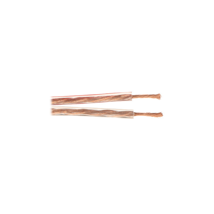 Cable de Altavoz HI-FI/2X0.75 2x0.75mm² OFC Cobre para Sistemas de Audio Hi-Fi