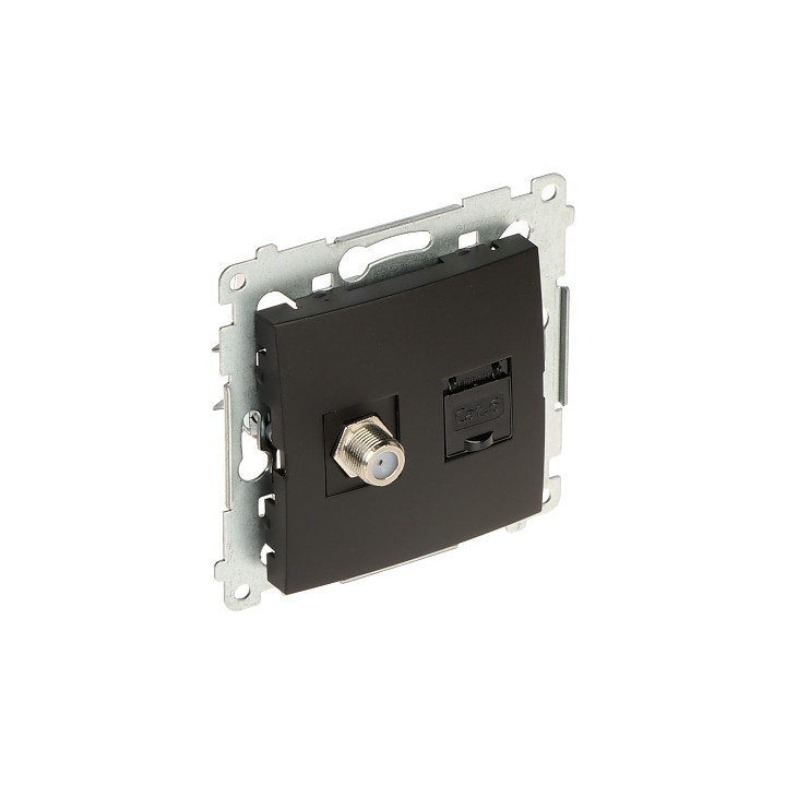 KONTAKT Simon DASFRJ45.01/49-SIMON54 F + RJ45 Connector