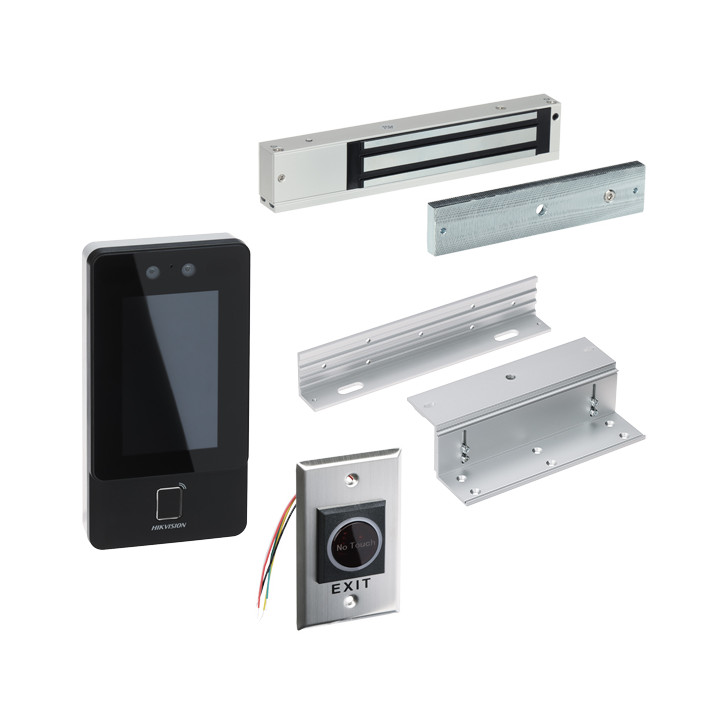 Hikvision DS-KAS342 Face Recognition Access Control Kit for One Passage - 720p