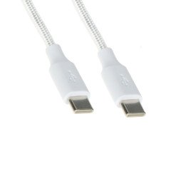 Delta Multimedia CHAR-CC-0.25M-65W USB-C to USB-C Cable 0.25m 65W
