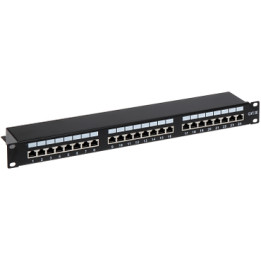 PP-24/RJ-C/FTP 24-Port RJ-45 FTP Patch Panel