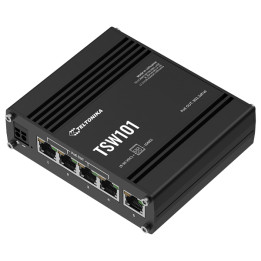 Teltonika TSW101 Industrial PoE Switch, 5 Ports (4 PoE)