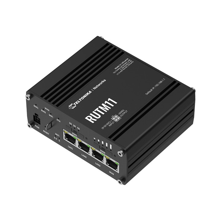 Teltonika RUTM11 4G LTE Dual SIM Wi-Fi 5 Router