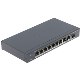 Hikvision DS-3E0510P-E 8-портовый Gigabit неуправляемый PoE коммутатор 125W
