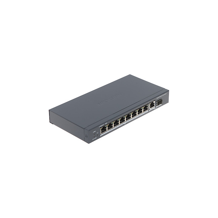 Hikvision DS-3E0510P-E 8-портовый Gigabit неуправляемый PoE коммутатор 125W