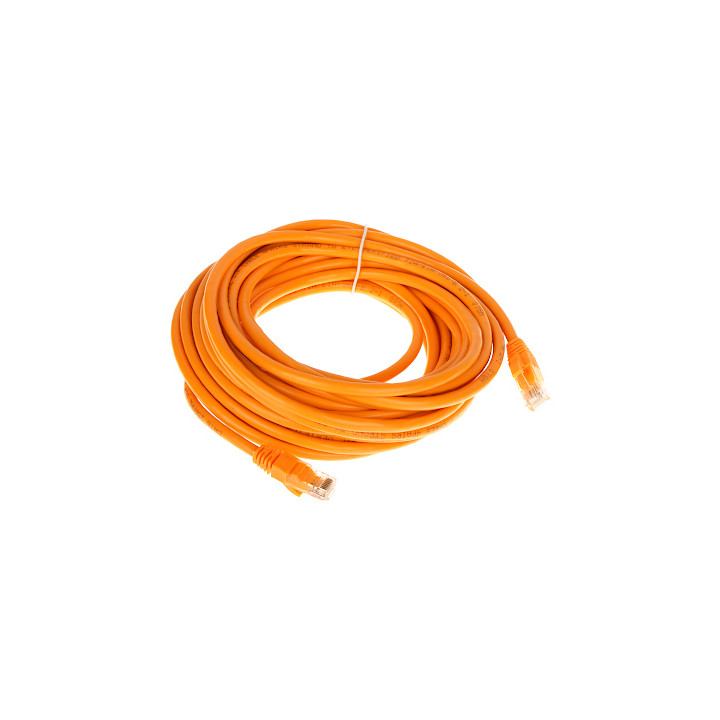 Cable de conexión Ethernet Cat6 RJ45 10m Naranja - Cable de red de alta velocidad