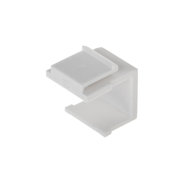 Keystone Jack FX-Z Blanco - Conector modular Ethernet RJ45 para placas de pared y paneles de conexión