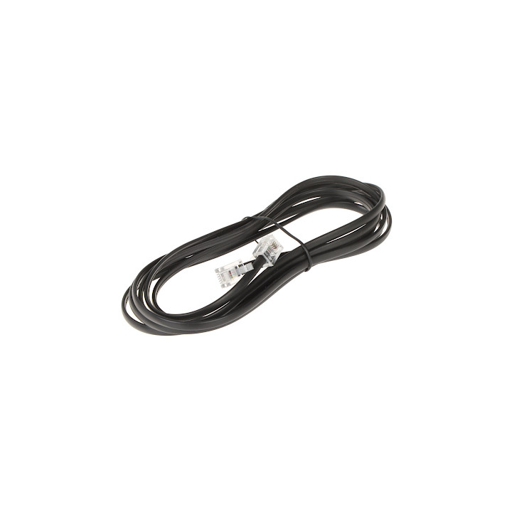 Cable RJ11-W/RJ11-W/2M RJ11 Cable de línea telefónica blanca de 2m macho a macho