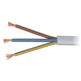 Cable eléctrico OMY-3X1.5 Cable de cobre de 3 núcleos de 1,5 mm²
