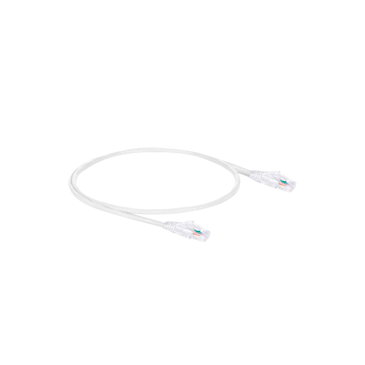 SAFIRE UTP6-05W Cat6 Kabel krosowe 5m Biały RJ45