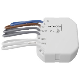 SATEL ASW-220 2-kanałowy inteligentny moduł przekaźnikowy 230V AC dla ABAX/ABAX2