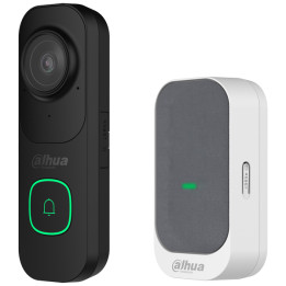 DAHUA VDKP01-BG Wireless Video Doorbell with Chime, Wi-Fi 6, 4 MP