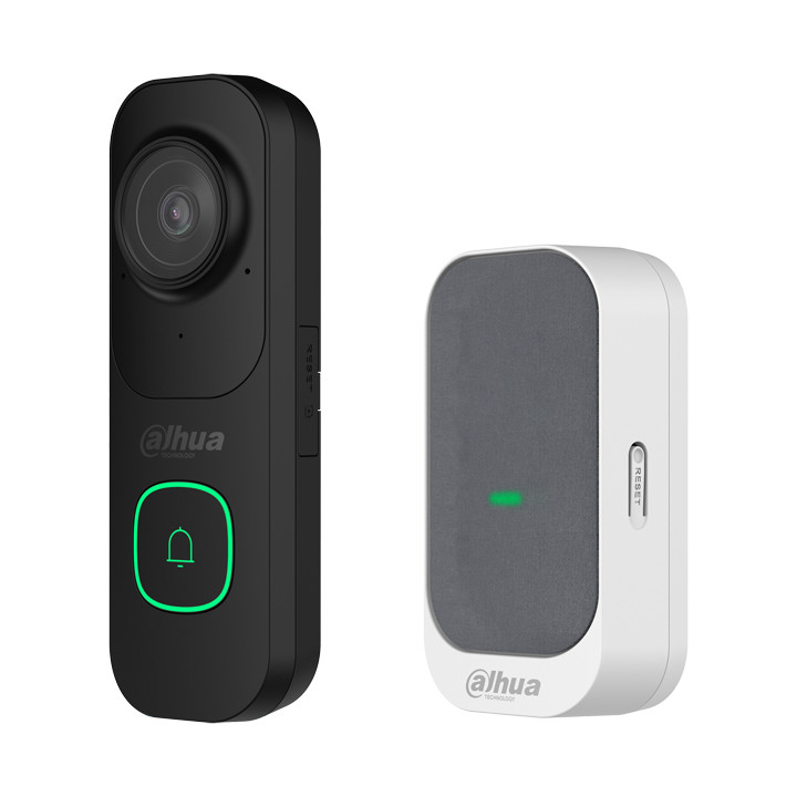 DAHUA VDKP01-BG Wireless Video Doorbell with Chime, Wi-Fi 6, 4 MP