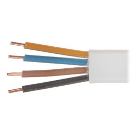 Cable plano YDYP-4X1.5 Cable eléctrico de 4 núcleos y 1,5 mm²