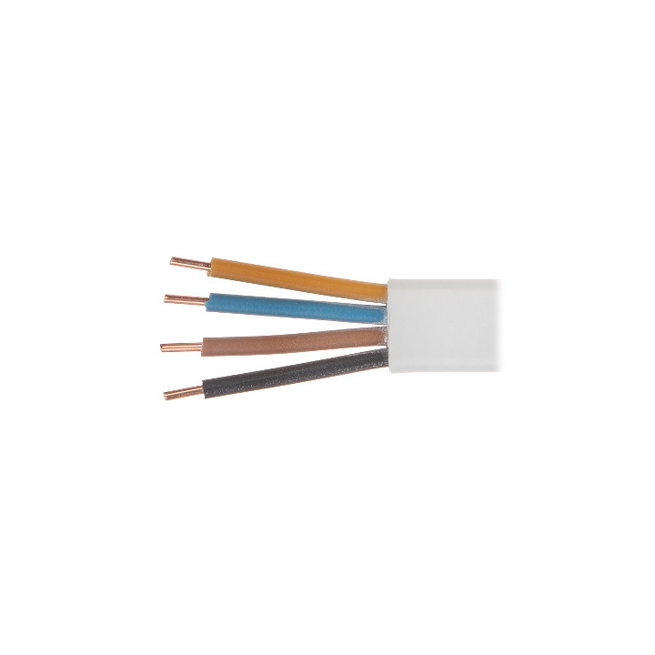 Cable plano YDYP-4X1.5 Cable eléctrico de 4 núcleos y 1,5 mm²