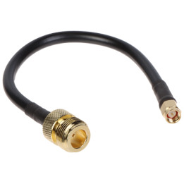SMA-W/N-G+H155-0.2 Cable de extensión SMA macho a hembra 0,2 m