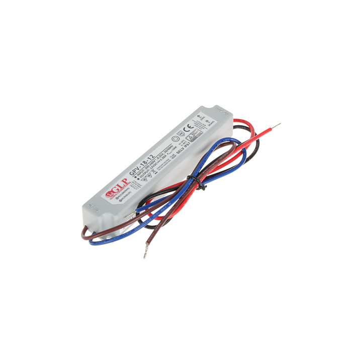 12V/1.5A/GPV Power Supply, IP67