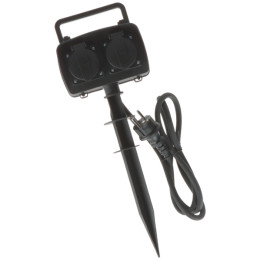 ORNO OR-AE-13138 Zewnętrzny blok dystrybucji zasilania 2-krotny IP44 230 V 16 A