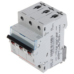 LEGRAND LE-403543 Three-Phase Circuit Breaker 10A C Curve