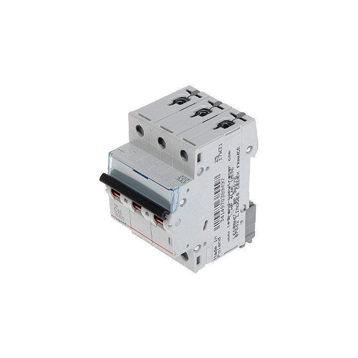 LEGRAND LE-403543 Three-Phase Circuit Breaker 10A C Curve