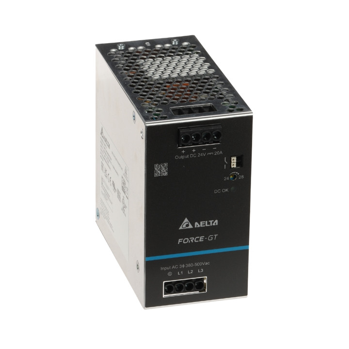 Delta Electronics DRF-24V480W3GBA Force-GT 480W 24V 3-Phase Power Supply