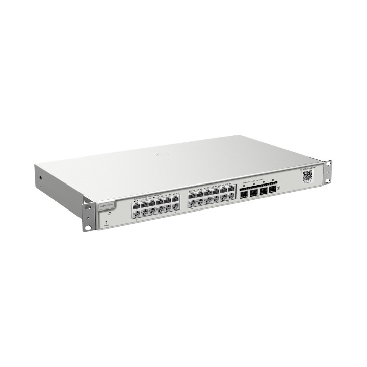 RUIJIE RG-NBS5200-24GT4XS 24-Port Gigabit Managed Switch with 4x 10G SFP+ Uplinks