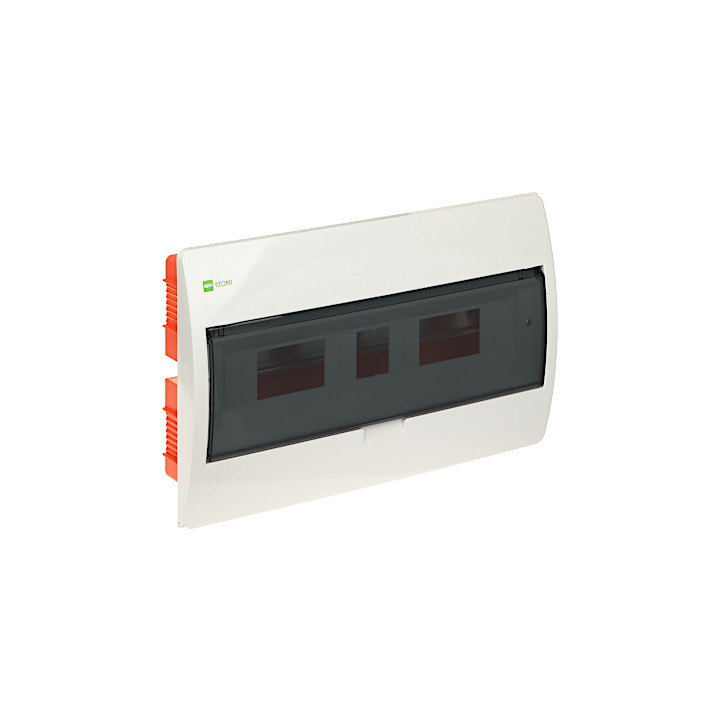 ELEGANT-1X18/PT/W/EPN Elektro-Plast 18-Module Flush-Mount Distribution Board IP40