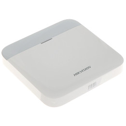 Hikvision DS-PWA64-L-WE AX PRO Panneau de commande d'alarme sans fil avec Wi-Fi, 12 V CC, Blanc